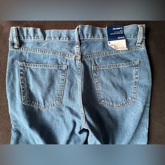 Basic Editions Relaxed Fit KMart Men’s Denim Jeans labeled 31 inch waist but 34 - Picture 6 of 14